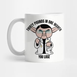 Dr Now Thirty Pounds Mug